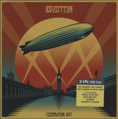 Led Zeppelin Celebration Day - Sealed UK Vinyl Box Set (574010)